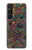S3815 サイケデリックアート Psychedelic Art Sony Xperia 1 V バックケース、フリップケース・カバー