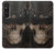 S3852 スチームパンクな頭蓋骨 Steampunk Skull Sony Xperia 1 V バックケース、フリップケース・カバー