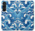 S3901 美しい嵐の海の波 Aesthetic Storm Ocean Waves Sony Xperia 1 V バックケース、フリップケース・カバー