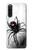 S2386 クロゴケグモ Black Widow Spider Sony Xperia 10 V バックケース、フリップケース・カバー