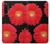 S2478 赤デイジーの花 Red Daisy flower Sony Xperia 10 V バックケース、フリップケース・カバー