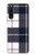 S3452 チェック柄 Plaid Fabric Pattern Sony Xperia 10 V バックケース、フリップケース・カバー