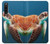 S3497 ウミガメ Green Sea Turtle Sony Xperia 10 V バックケース、フリップケース・カバー