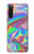 S3597 ホログラフィック写真印刷 Holographic Photo Printed Sony Xperia 10 V バックケース、フリップケース・カバー