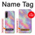 S3706 パステルレインボーギャラクシーピンクスカイ Pastel Rainbow Galaxy Pink Sky Sony Xperia 10 V バックケース、フリップケース・カバー