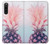 S3711 ピンクパイナップル Pink Pineapple Sony Xperia 10 V バックケース、フリップケース・カバー