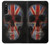 S3848 イギリスの旗の頭蓋骨 United Kingdom Flag Skull Sony Xperia 10 V バックケース、フリップケース・カバー