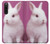 S3870 かわいい赤ちゃんバニー Cute Baby Bunny Sony Xperia 10 V バックケース、フリップケース・カバー
