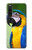 S3888 コンゴウインコの顔の鳥 Macaw Face Bird Sony Xperia 10 V バックケース、フリップケース・カバー