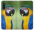 S3888 コンゴウインコの顔の鳥 Macaw Face Bird Sony Xperia 10 V バックケース、フリップケース・カバー
