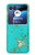 S2377 ターコイズの宝石用原石のグラフィックプリント Turquoise Gemstone Texture Graphic Printed Motorola Razr 40 Ultra バックケース、フリップケース・カバー