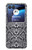 S2855 ラトルスネークスキン グラフィックプリント White Rattle Snake Skin Graphic Printed Motorola Razr 40 Ultra バックケース、フリップケース・カバー