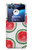 S3236 スイカパターン Watermelon Pattern Motorola Razr 40 Ultra バックケース、フリップケース・カバー