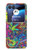 S3255 カラフルパターン Colorful Art Pattern Motorola Razr 40 Ultra バックケース、フリップケース・カバー
