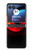 S3328 カラス赤い月 Crow Red Moon Motorola Razr 40 Ultra バックケース、フリップケース・カバー