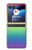 S3698 LGBTグラデーションプライドフラグ LGBT Gradient Pride Flag Motorola Razr 40 Ultra バックケース、フリップケース・カバー