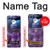 S3713 パープルクォーツアメジストグラフィックプリント Purple Quartz Amethyst Graphic Printed Motorola Razr 40 Ultra バックケース、フリップケース・カバー