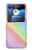 S3810 パステルユニコーンサマー波 Pastel Unicorn Summer Wave Motorola Razr 40 Ultra バックケース、フリップケース・カバー