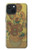 S0214 フィンセント・ファン・ゴッホ 15本のひまわり Van Gogh Vase Fifteen Sunflowers iPhone 15 バックケース、フリップケース・カバー
