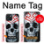 S0223 吸血鬼 スカル タトゥー Vampire Skull Tattoo iPhone 15 バックケース、フリップケース・カバー