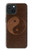 S0825 道教陰陽 Taoism Yin Yang iPhone 15 バックケース、フリップケース・カバー