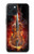 S0864 火ヴァイオリン Fire Violin iPhone 15 バックケース、フリップケース・カバー