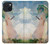 S0998 クロード・モネ 日傘を差す女 Claude Monet Woman with a Parasol iPhone 15 バックケース、フリップケース・カバー