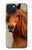 S1595 美しいブラウン馬 Beautiful Brown Horse iPhone 15 バックケース、フリップケース・カバー