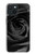 S1598 黒バラ Black Rose iPhone 15 バックケース、フリップケース・カバー