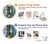 S1722 海の上を歩くイエス Jesus Walk on The Sea iPhone 15 バックケース、フリップケース・カバー