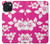 S2246 ハワイのハイビスカスピンク柄 Hawaiian Hibiscus Pink Pattern iPhone 15 バックケース、フリップケース・カバー