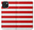 S2364 赤と白のストライプ Red and White Striped iPhone 15 バックケース、フリップケース・カバー
