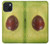 S2552 アボカド Avocado Fruit iPhone 15 バックケース、フリップケース・カバー