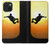 S2676 エクストリームスケートボードサンセット Extreme Skateboard Sunset iPhone 15 バックケース、フリップケース・カバー