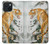 S2750 虎の絵画 Oriental Chinese Tiger Painting iPhone 15 バックケース、フリップケース・カバー