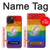 S2899 レインボーLGBTゲイプライド旗 Rainbow LGBT Gay Pride Flag iPhone 15 バックケース、フリップケース・カバー