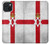 S2972 北アイルランドサッカー Northern Ireland Football Soccer Flag iPhone 15 バックケース、フリップケース・カバー