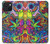 S3255 カラフルパターン Colorful Art Pattern iPhone 15 バックケース、フリップケース・カバー