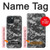 S3293 アーバンブラックカモ迷彩 Urban Black Camo Camouflage iPhone 15 バックケース、フリップケース・カバー
