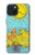 S3435 タロットカード月 Tarot Card Moon iPhone 15 バックケース、フリップケース・カバー