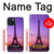 S3447 エッフェルパリの夕日 Eiffel Paris Sunset iPhone 15 バックケース、フリップケース・カバー