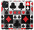 S3463 ポーカーカード Poker Card Suit iPhone 15 バックケース、フリップケース・カバー