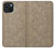 S3466 ゴールドローズ柄 Gold Rose Pattern iPhone 15 バックケース、フリップケース・カバー