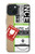 S3543 荷物タグアート Luggage Tag Art iPhone 15 バックケース、フリップケース・カバー