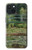 S3674 クロードモネ歩道橋とスイレンプール Claude Monet Footbridge and Water Lily Pool iPhone 15 バックケース、フリップケース・カバー