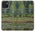 S3674 クロードモネ歩道橋とスイレンプール Claude Monet Footbridge and Water Lily Pool iPhone 15 バックケース、フリップケース・カバー