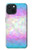 S3747 トランスフラッグポリゴン Trans Flag Polygon iPhone 15 バックケース、フリップケース・カバー
