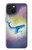 S3802 夢のクジラ パステルファンタジー Dream Whale Pastel Fantasy iPhone 15 バックケース、フリップケース・カバー