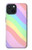 S3810 パステルユニコーンサマー波 Pastel Unicorn Summer Wave iPhone 15 バックケース、フリップケース・カバー