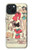 S3820 ヴィンテージ騎乗位ファッション紙人形 Vintage Cowgirl Fashion Paper Doll iPhone 15 バックケース、フリップケース・カバー